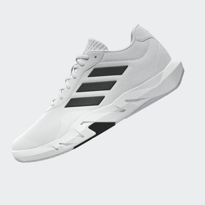 Încălțăminte Amplimove ADIDAS de fitness alb și negru Damă