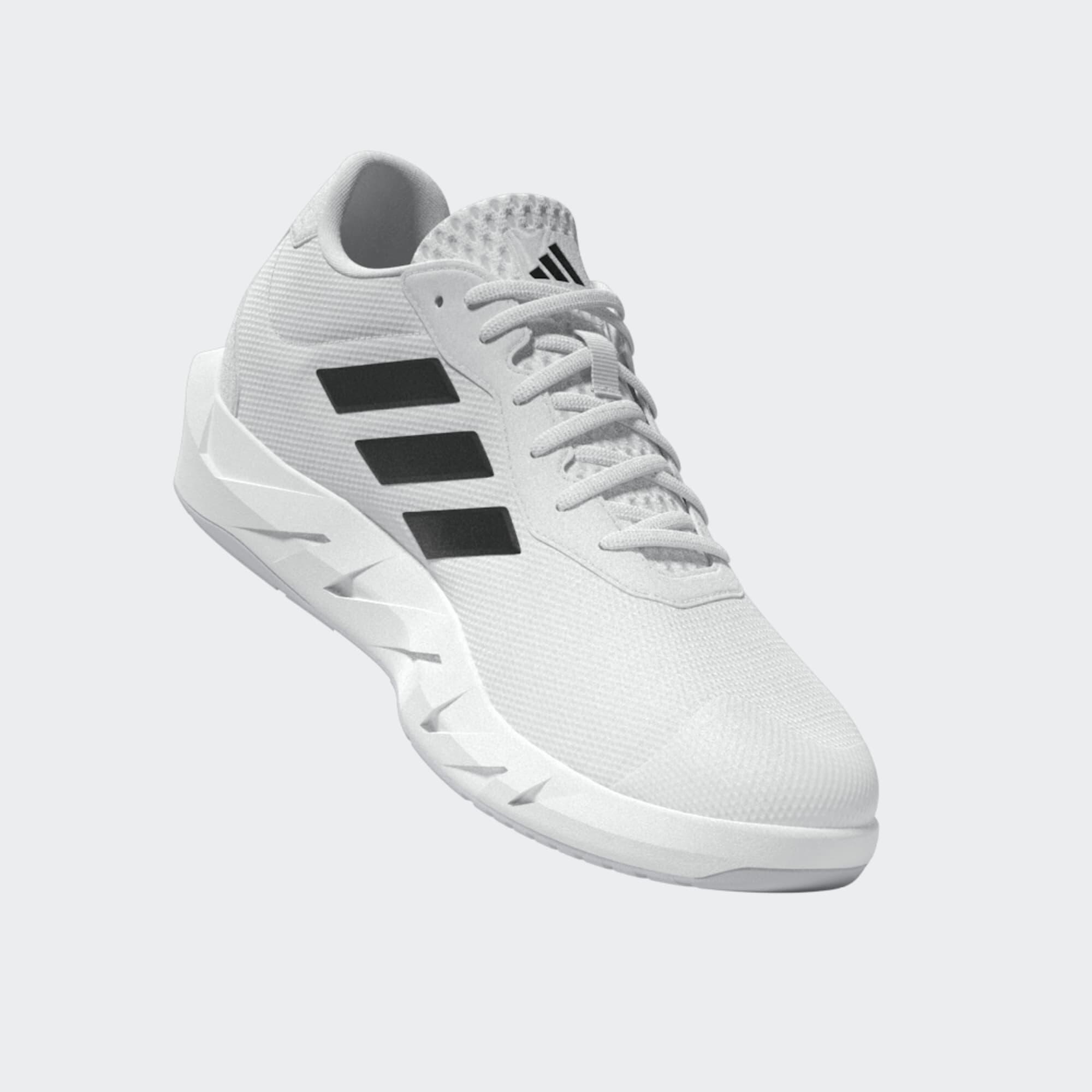 Fitnessschuhe Damen - Amplimove weiß/schwarz  9/10