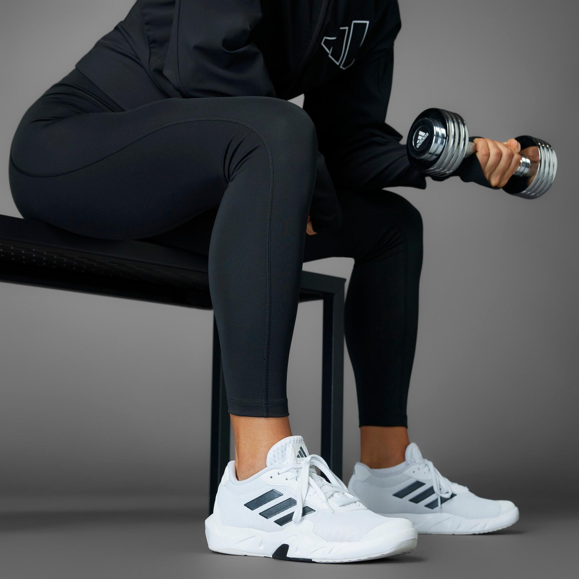 Schoenen voor fitness dames Amplimove wit en zwart 17/19