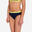 Bas de maillot de bain natation Fille - 100 Vega noir vert