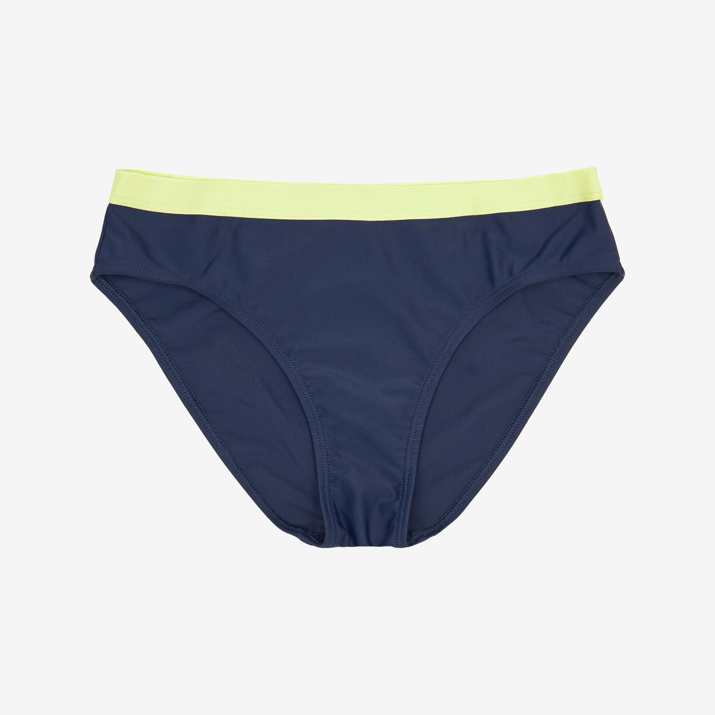 Bikinibroekje voor meisjes 100 Vega, navy/geel 6/6