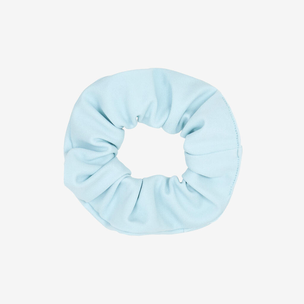 Chouchou cheveux natation fille bleu