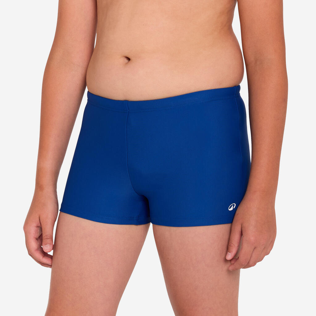 شورت قصير للأولاد BOXER 100- أزرق