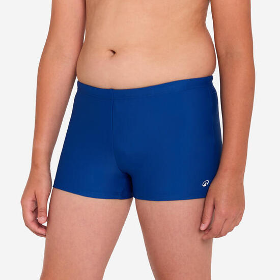 Maillot de bain natation garçon - boxer 100 basic - bleu