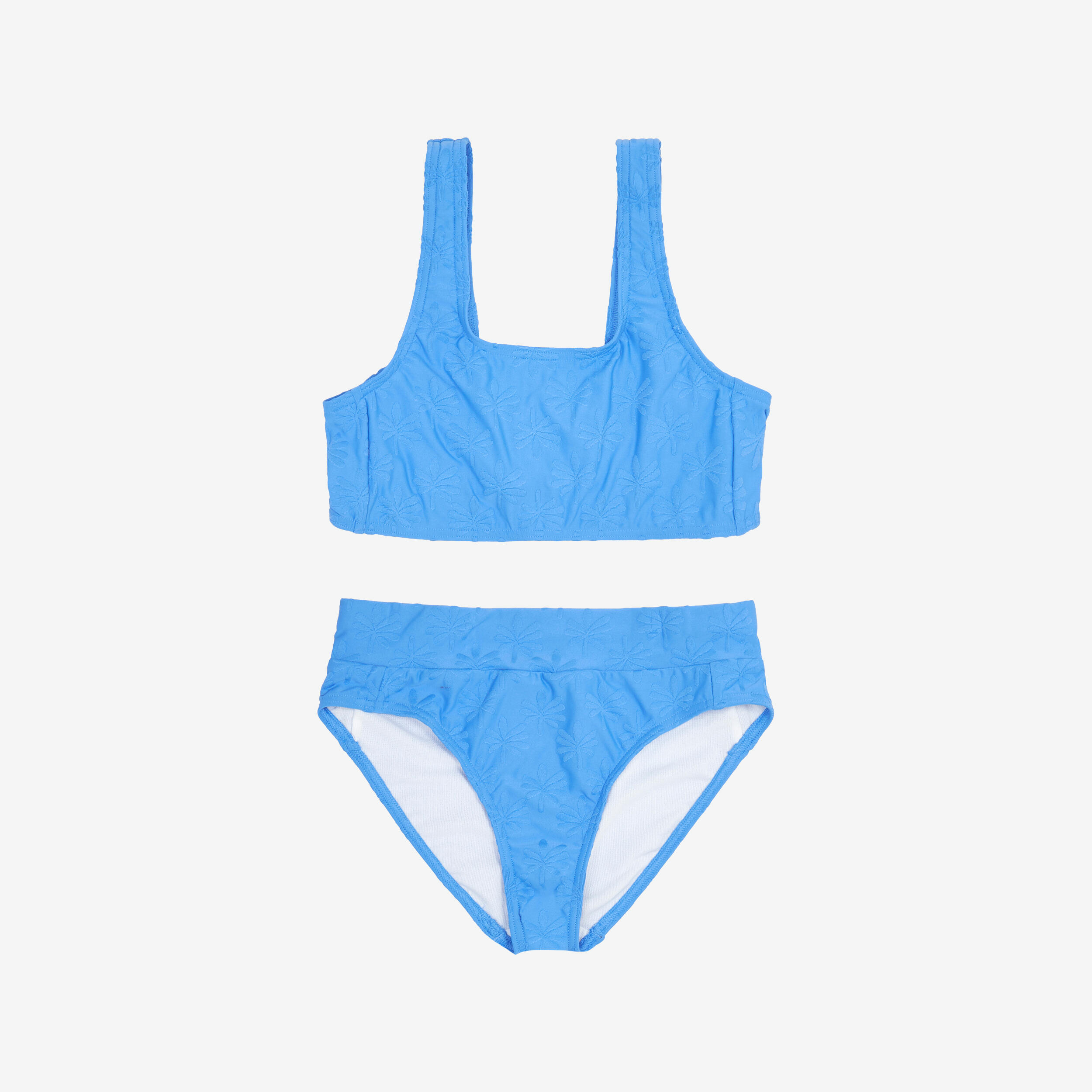 Girl’s 2-Piece Surf High-Waisted Swimsuit - Lao Miami - OLAIAN