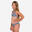Costum de baie 2 piese surf Tali Print floral Multicolor Fete