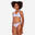 Costum de baie 2 piese surf Tali Mov Fete