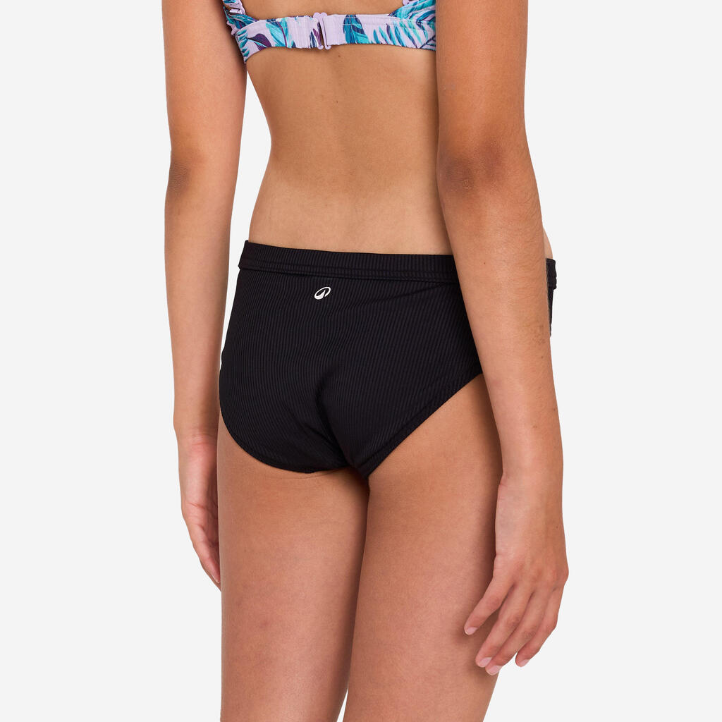 Bas de maillot de bain surf Fille - Alma hao noir