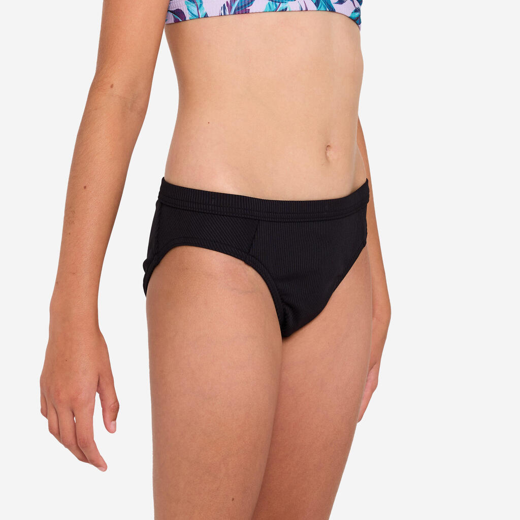 Bas de maillot de bain surf Fille - Alma hao noir