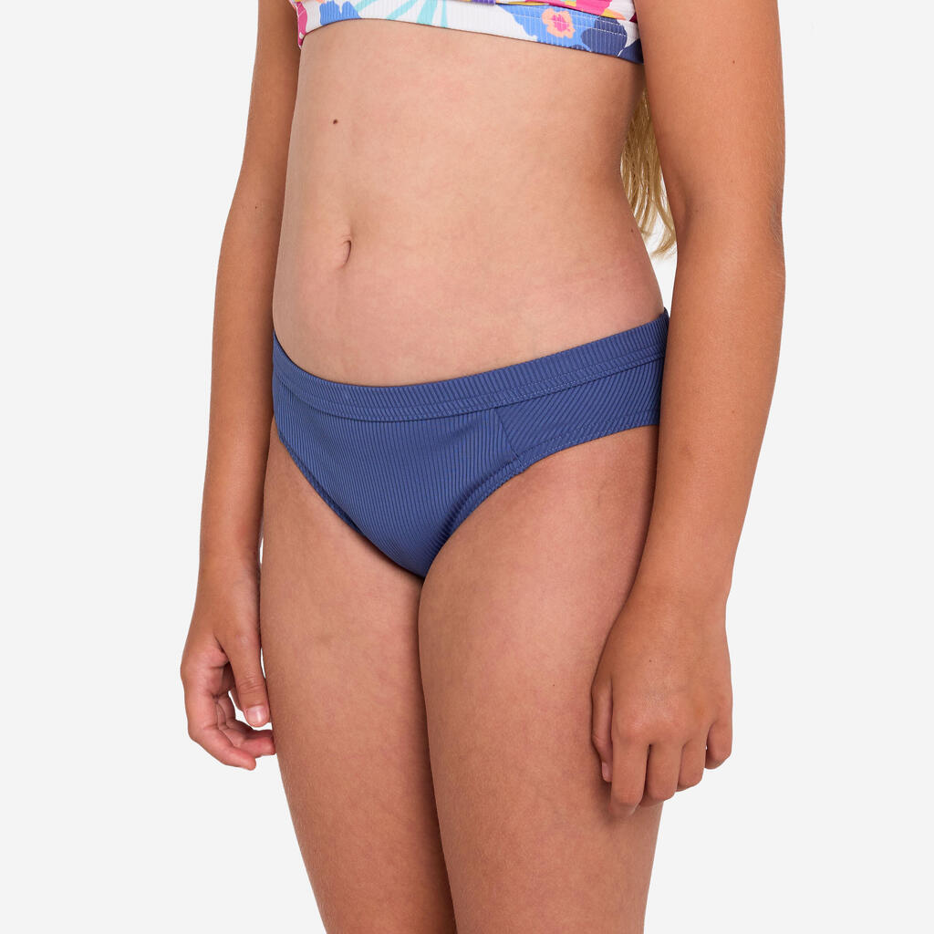 Girl’s surf bikini bottoms - Alma hao navy blue