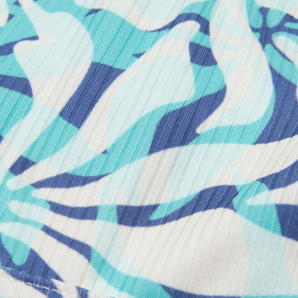 Bikini-Hose Surfen Mädchen Alma Hao schwarz/weiß