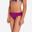 Slip de baie surf Alma Hao imprimeu floral Prună Fete