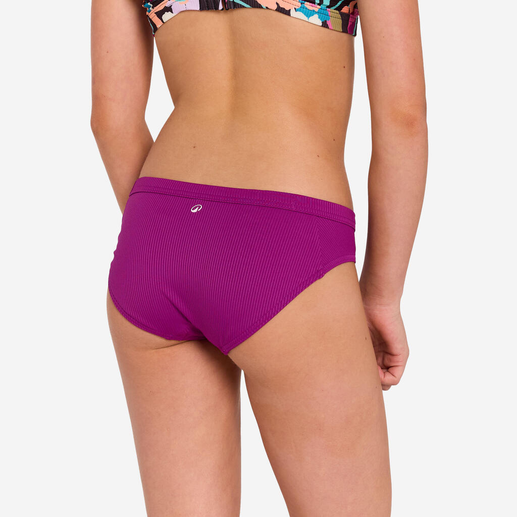 Girl’s surf swimsuit bottoms - Alma hao black and white