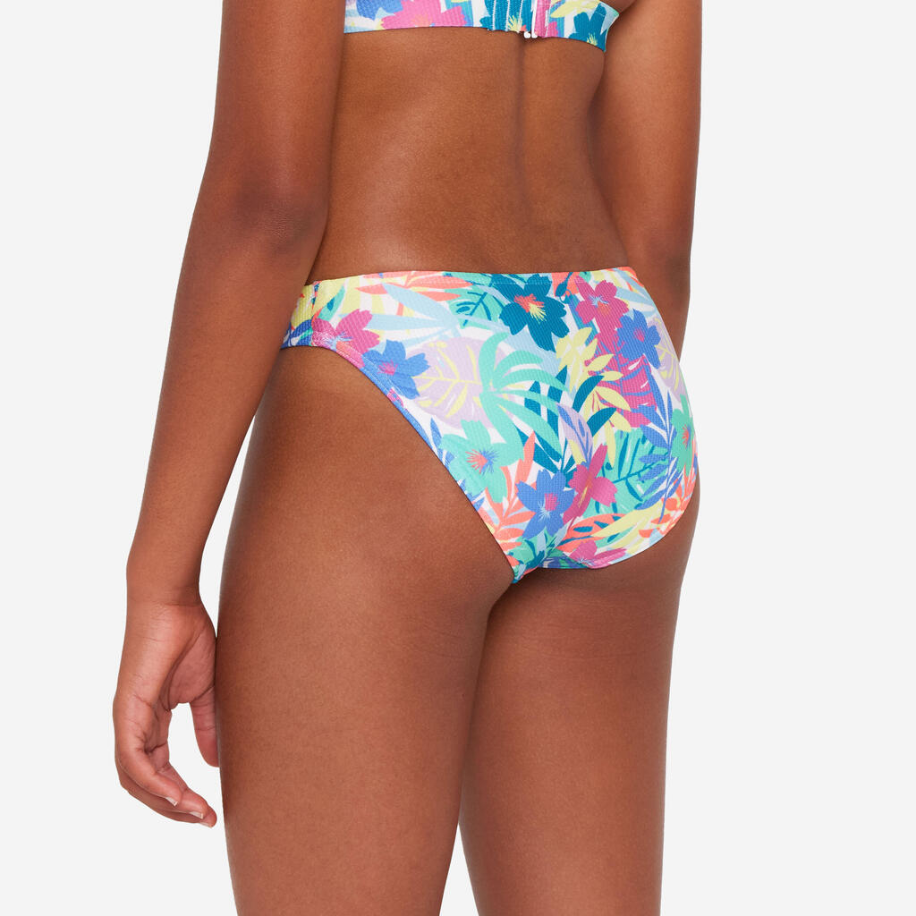 Girl’s surf swimsuit bottoms - Bruna blue and white