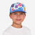 Casquette trucker surf Junior - Azalea bleue