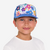 Casquette trucker surf Junior - Azalea bleue