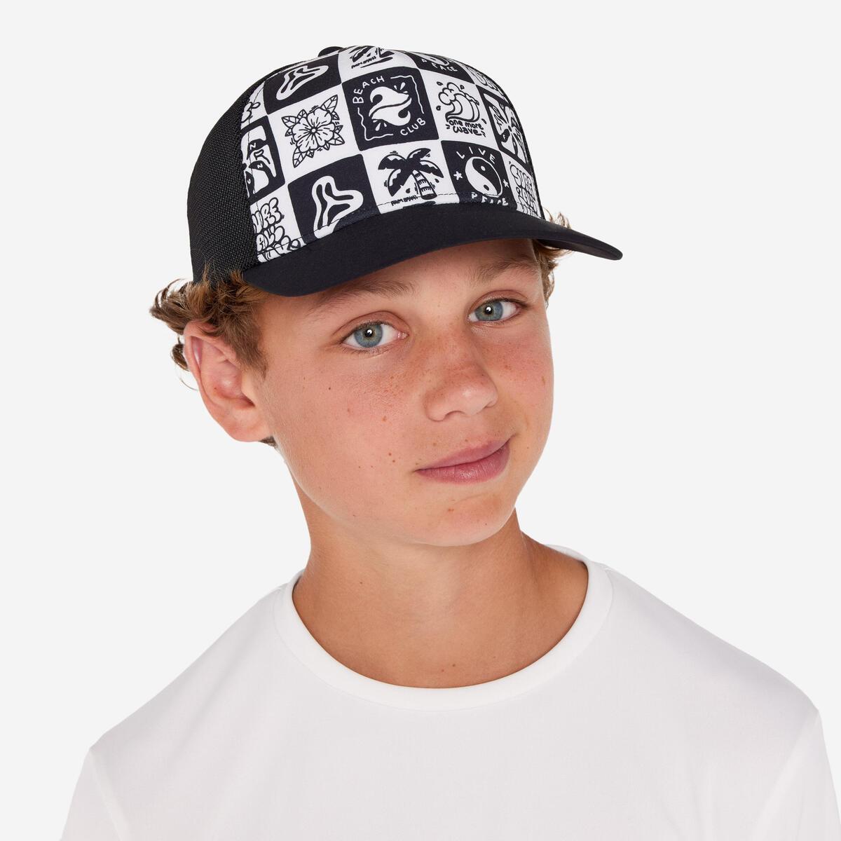 Casquette trucker surf Junior - Surfallday noire