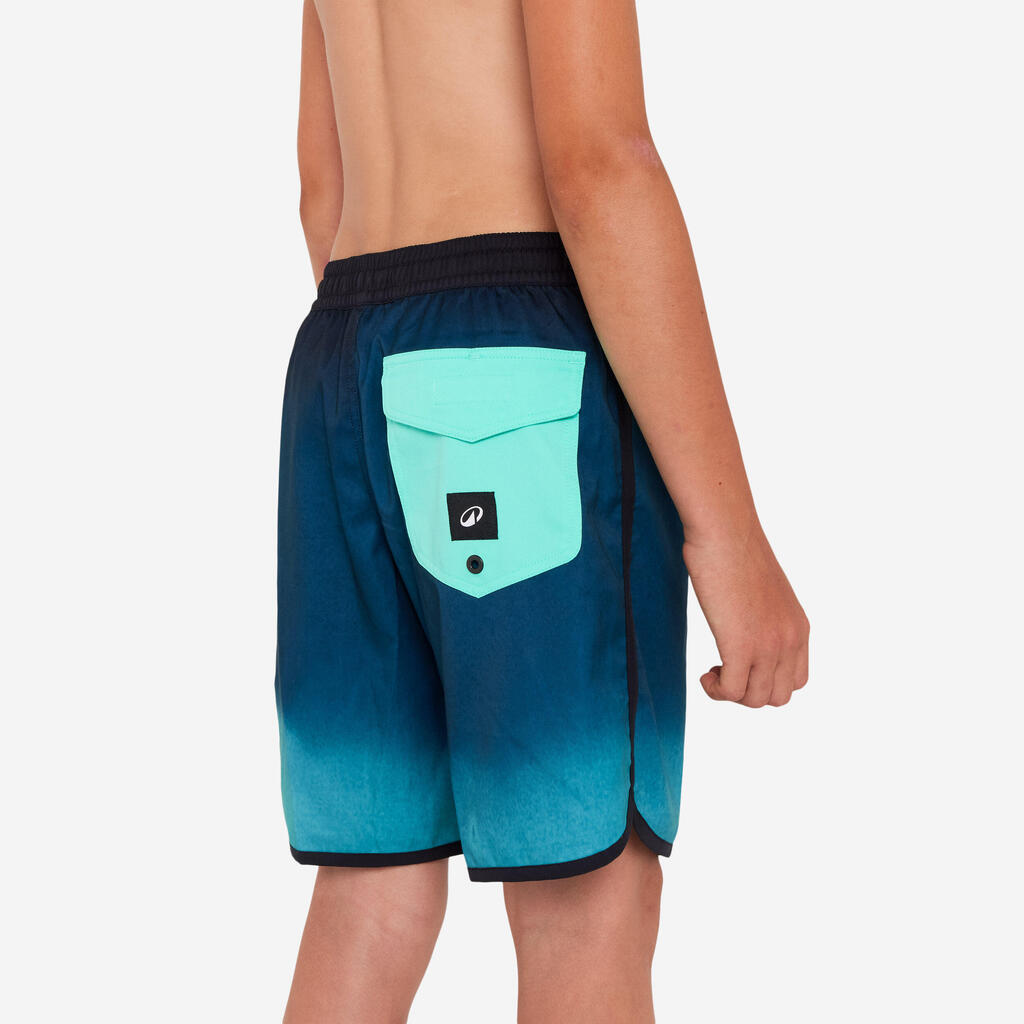 Short de bain garçon - 500 palmsand noir