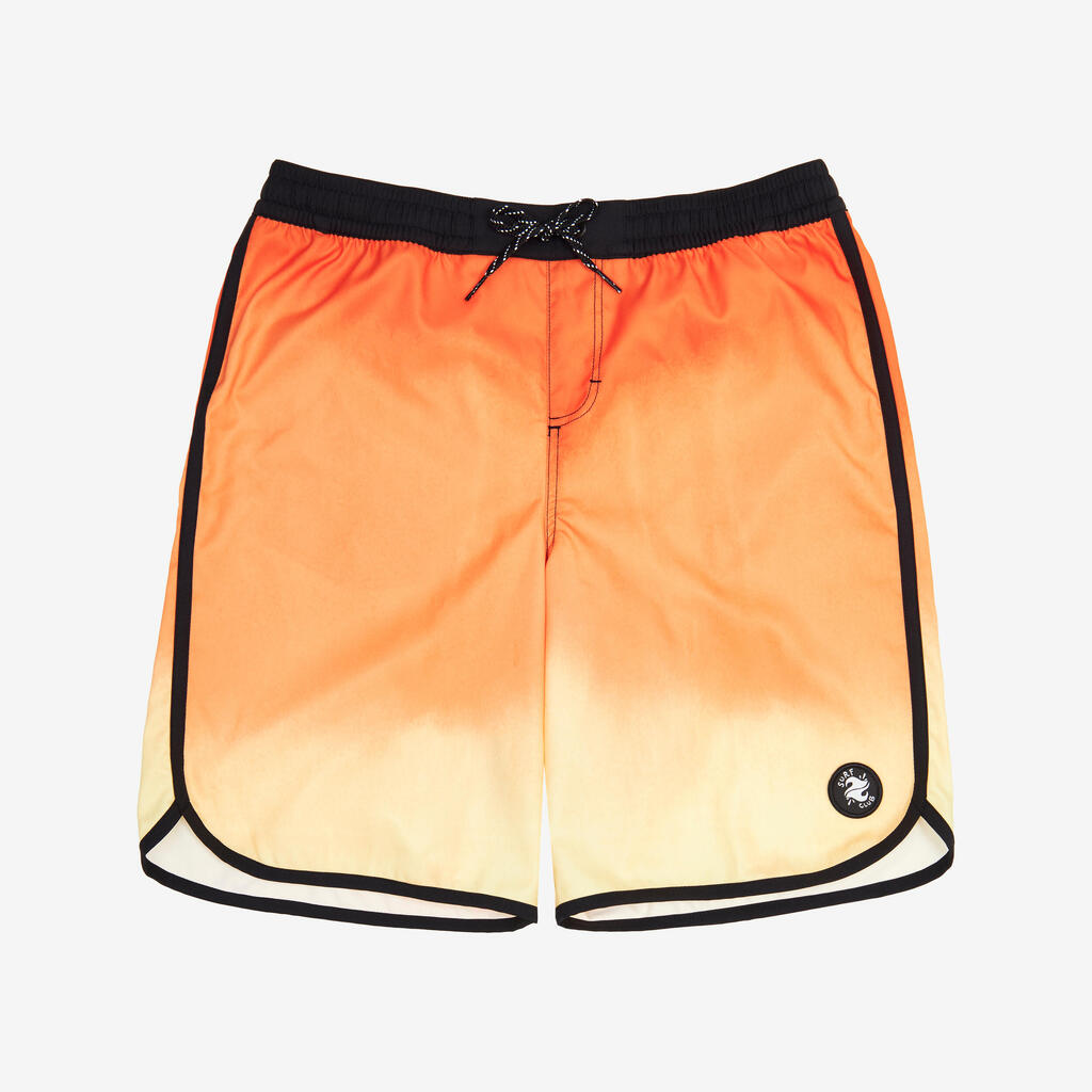 Boardshort surf Garçon - 500 View bleu