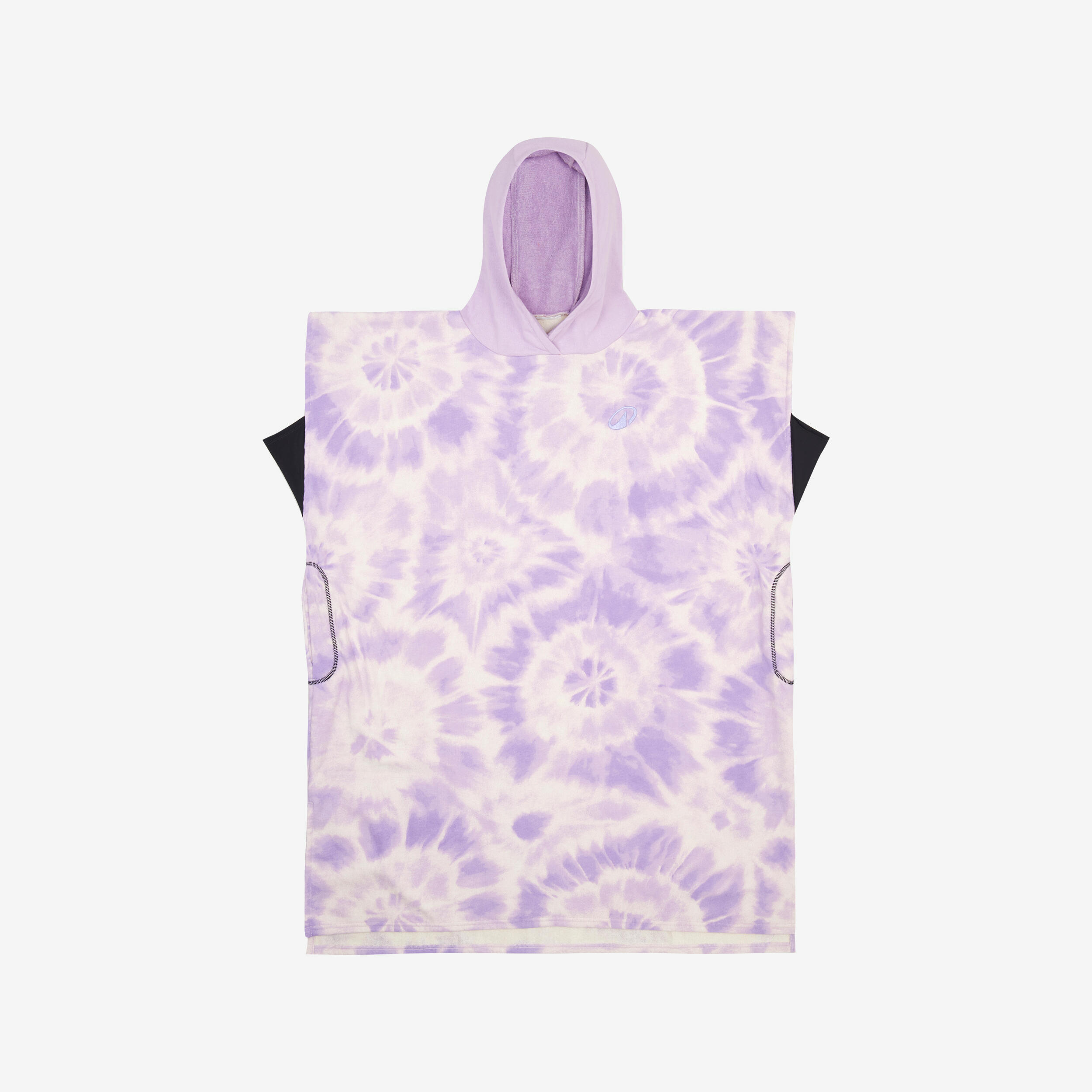 Surfponcho voor kinderen 550 Mood paars 8/8