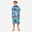Poncho surf baie 135 - 160 cm - 550 View Albastru Copii