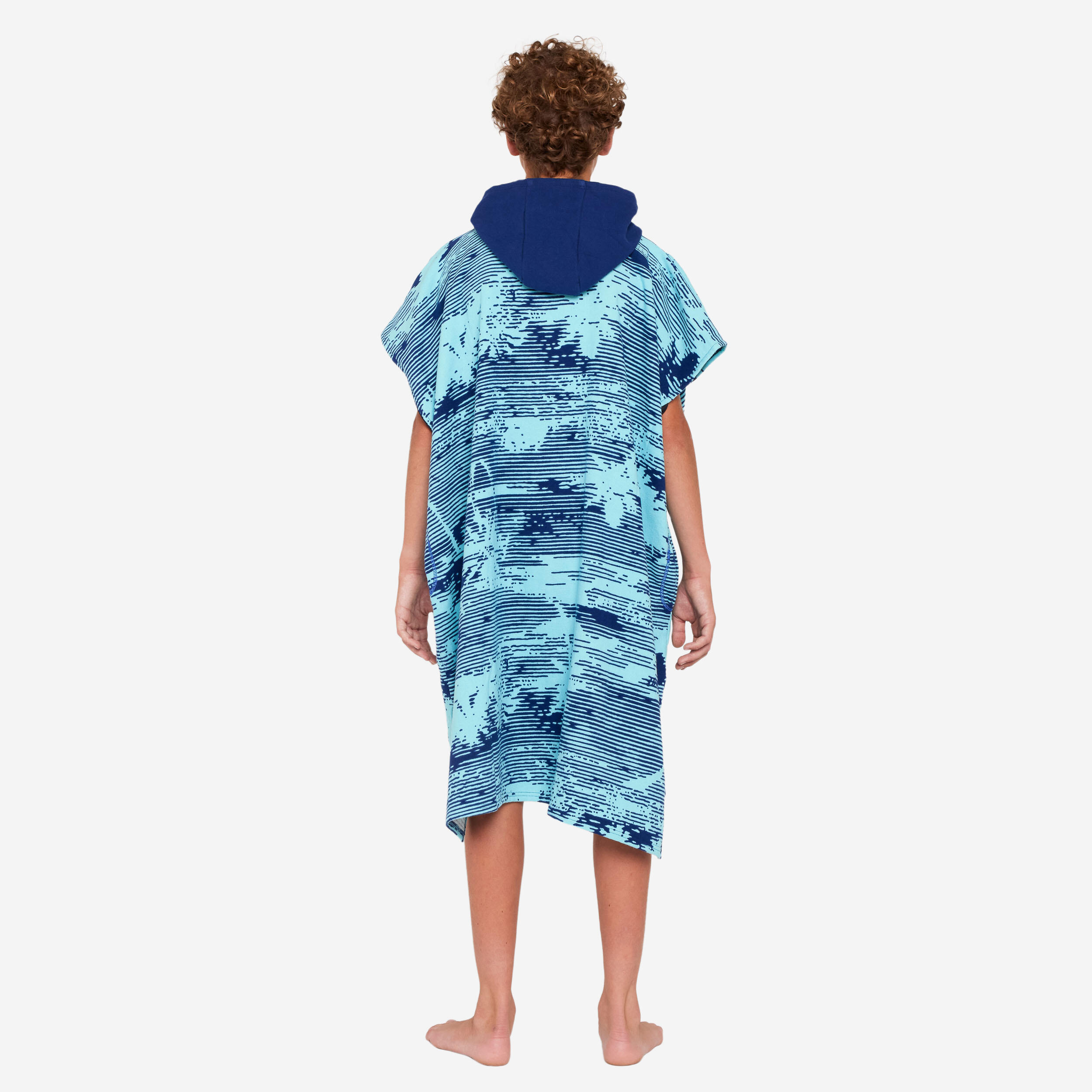 Surfponcho voor kinderen 550 View blauw 5/7