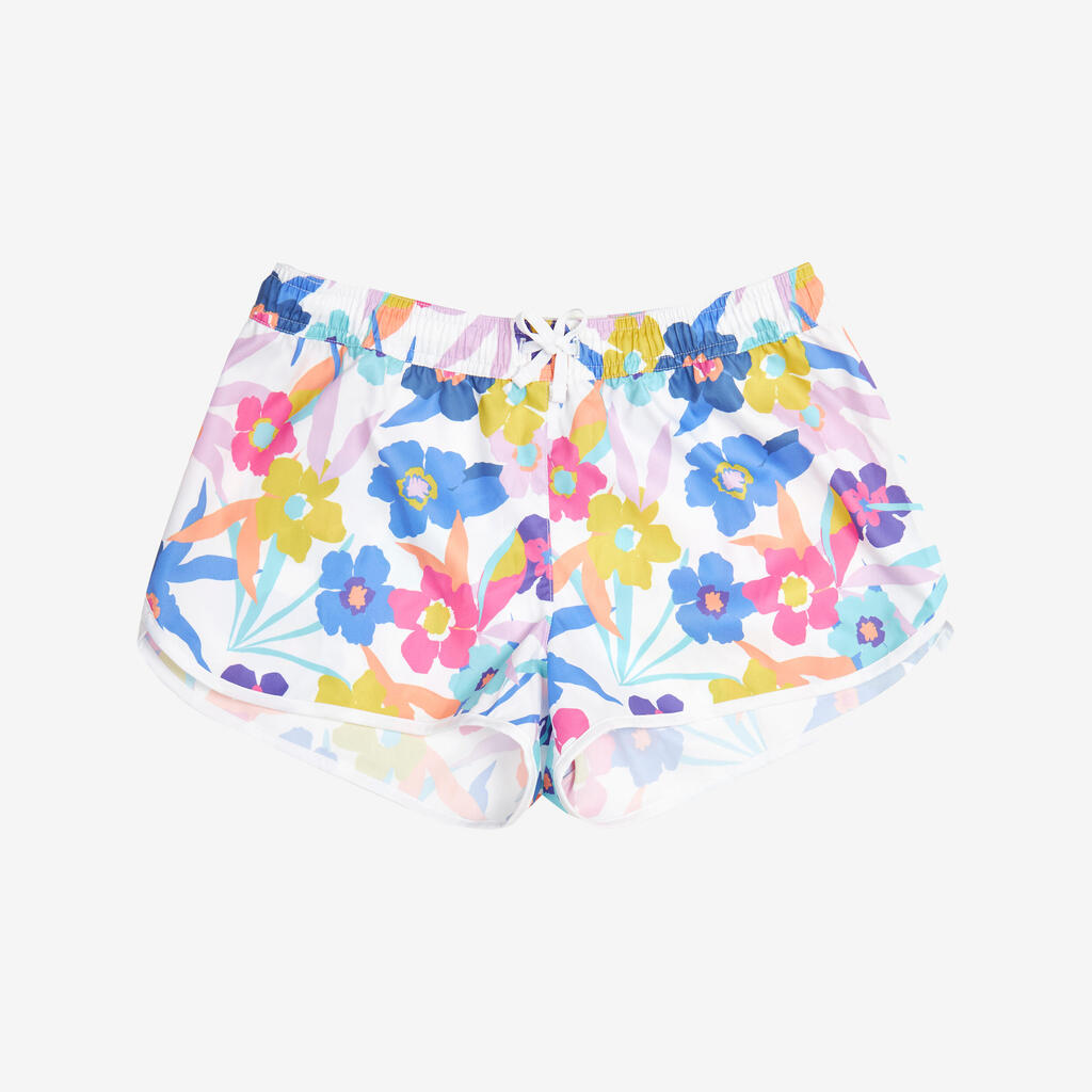 short de bain surf Fille junior - Katy bleu
