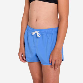 Girls’ kids’ surfing swim shorts - Katy blue