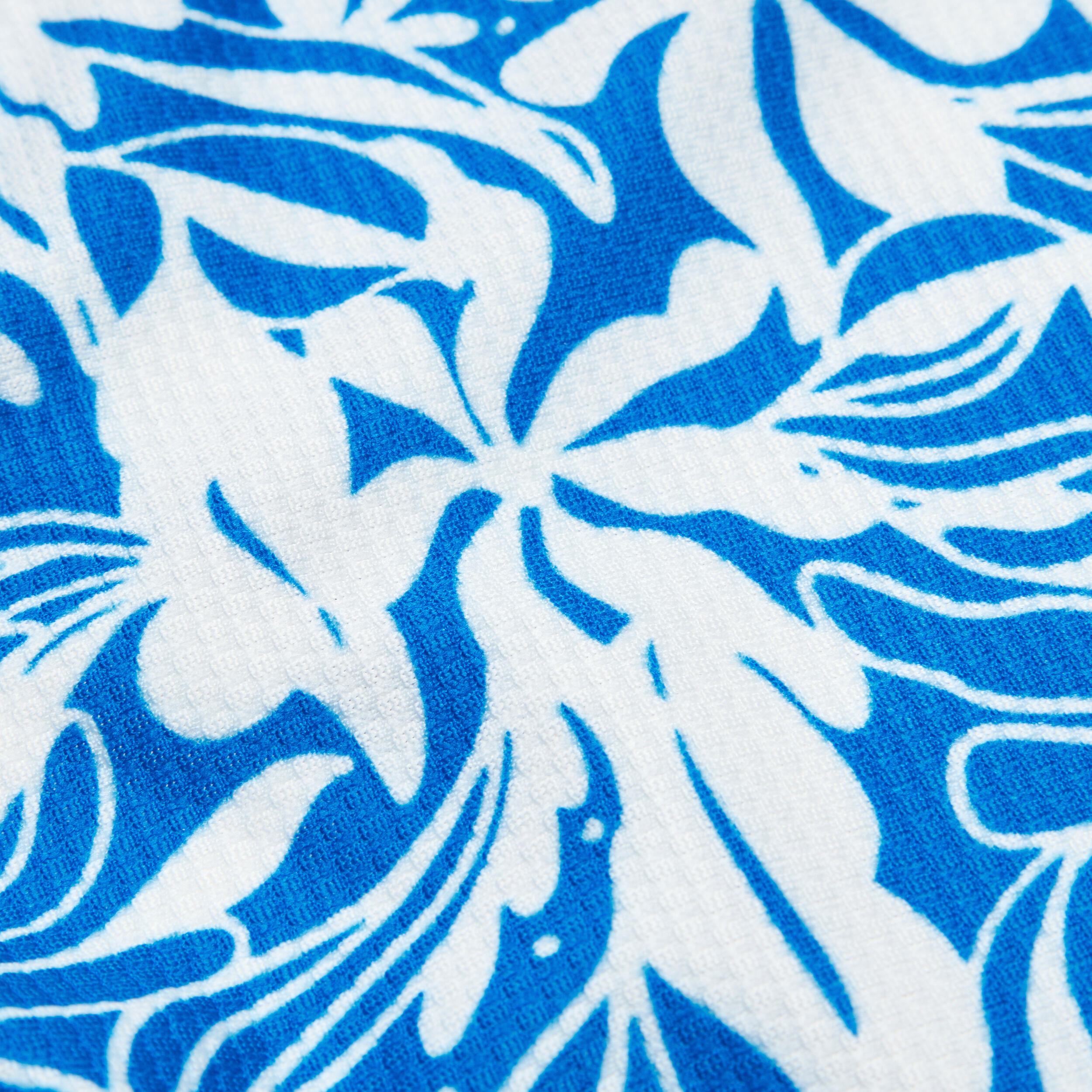Haut de maillot de bain surf Fille - Lizy cobe bleu et blanc 5/9