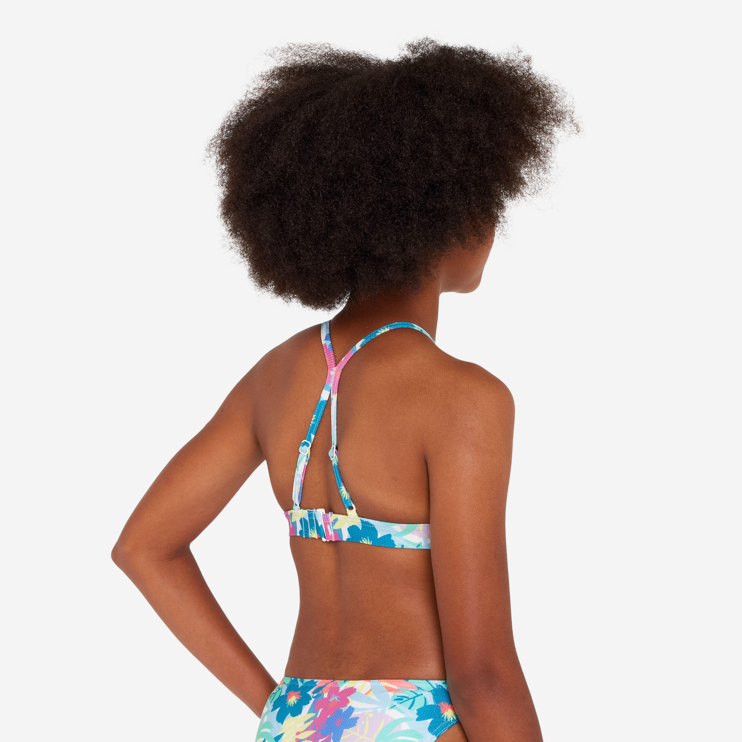 Top Bikini Niña Lizy Cobe Multicolor Flores 4/6