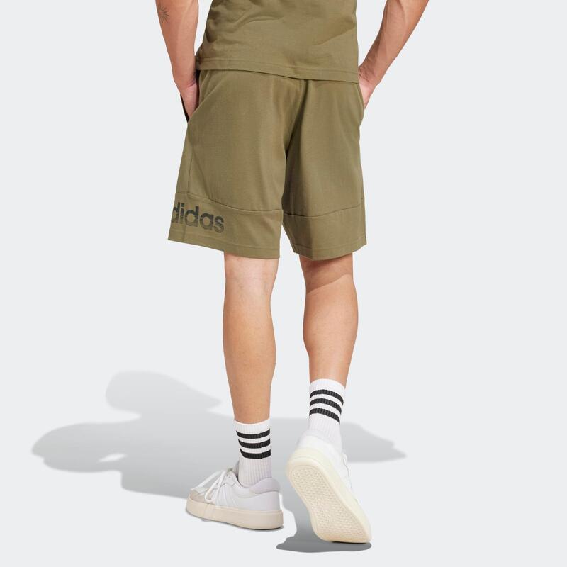 Pantalon scurt de fitness ADIDAS Verde Bărbați