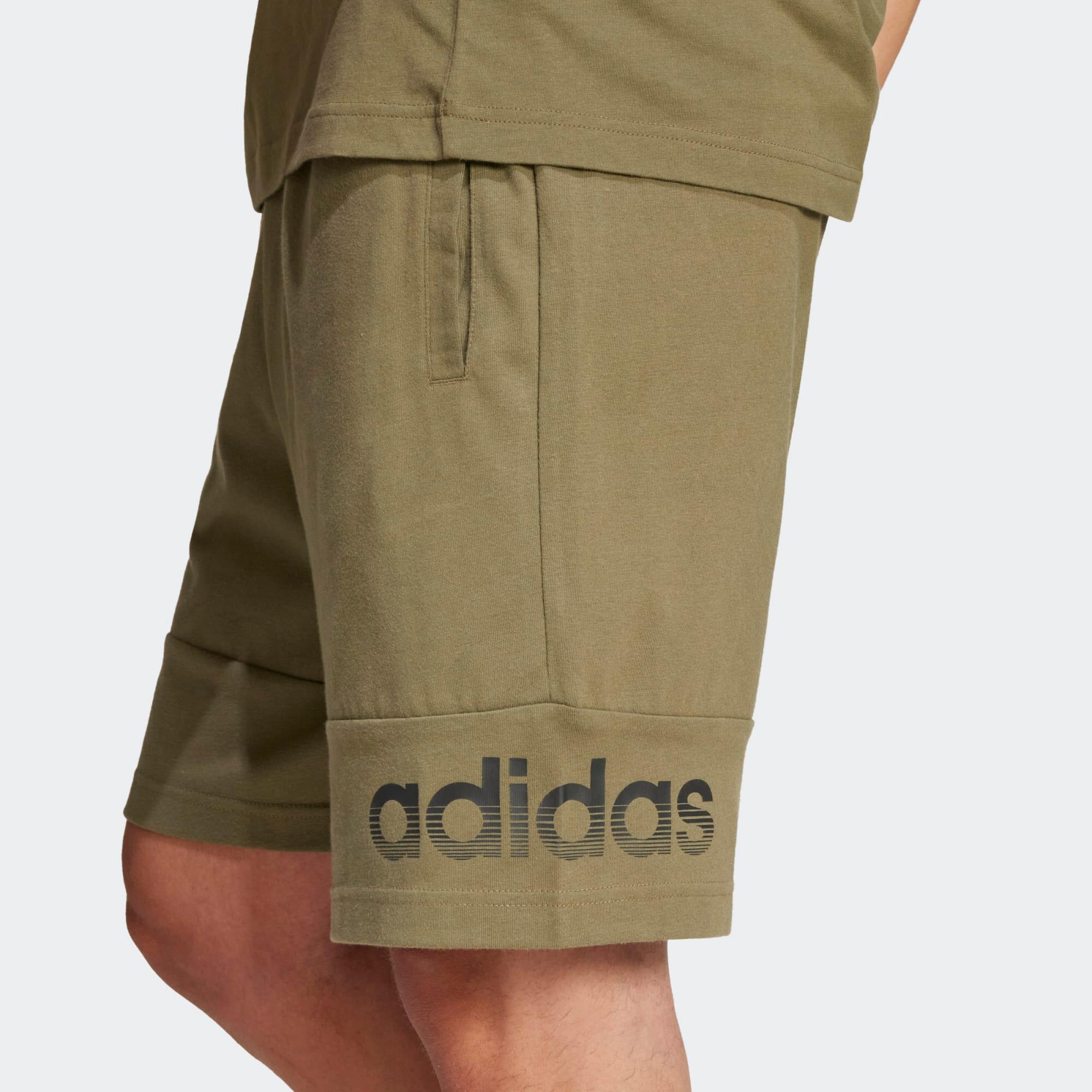 ADIDAS Pánske fitness šortky ADIDAS zelené S · záber 5