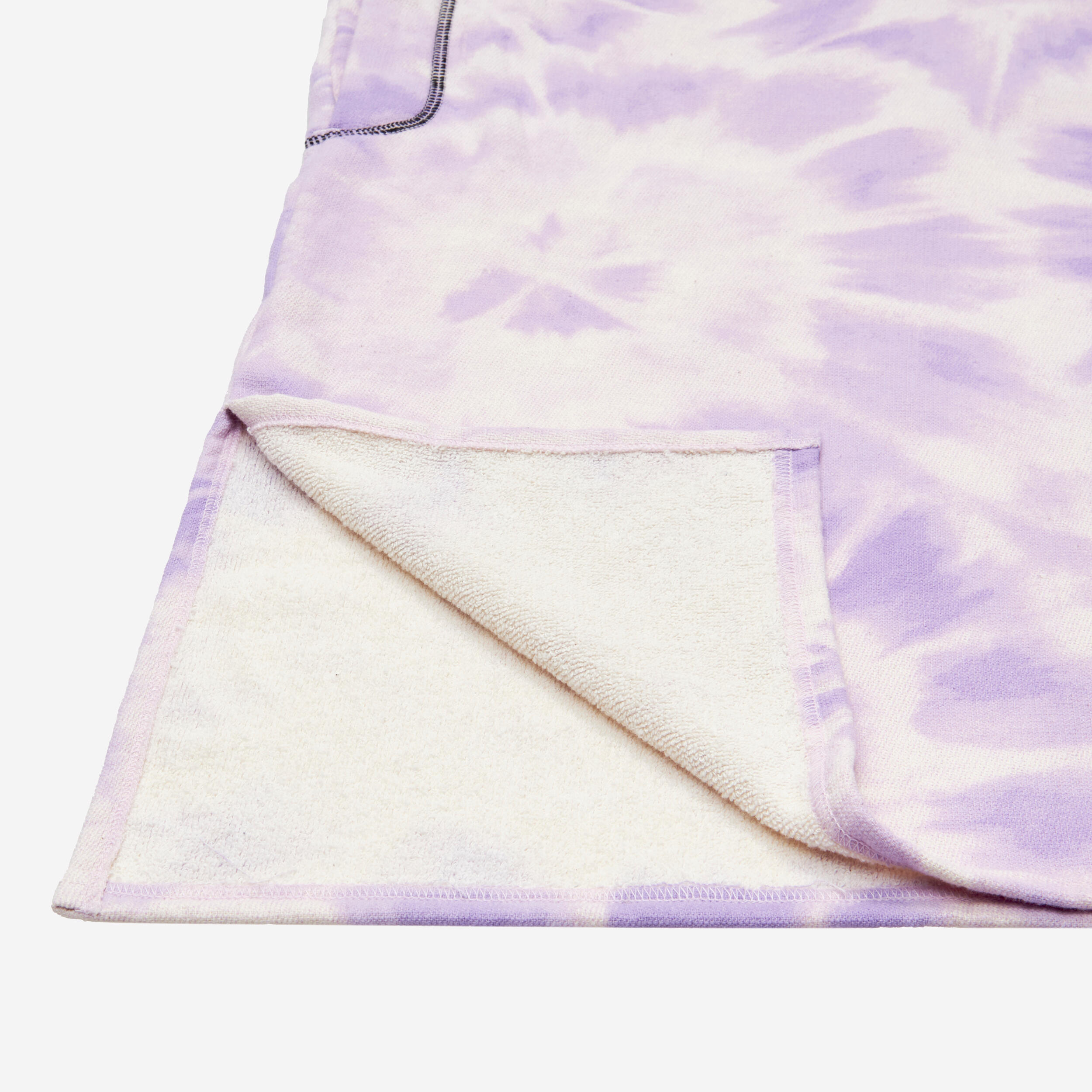 Surfponcho voor kinderen 550 Mood paars 7/8
