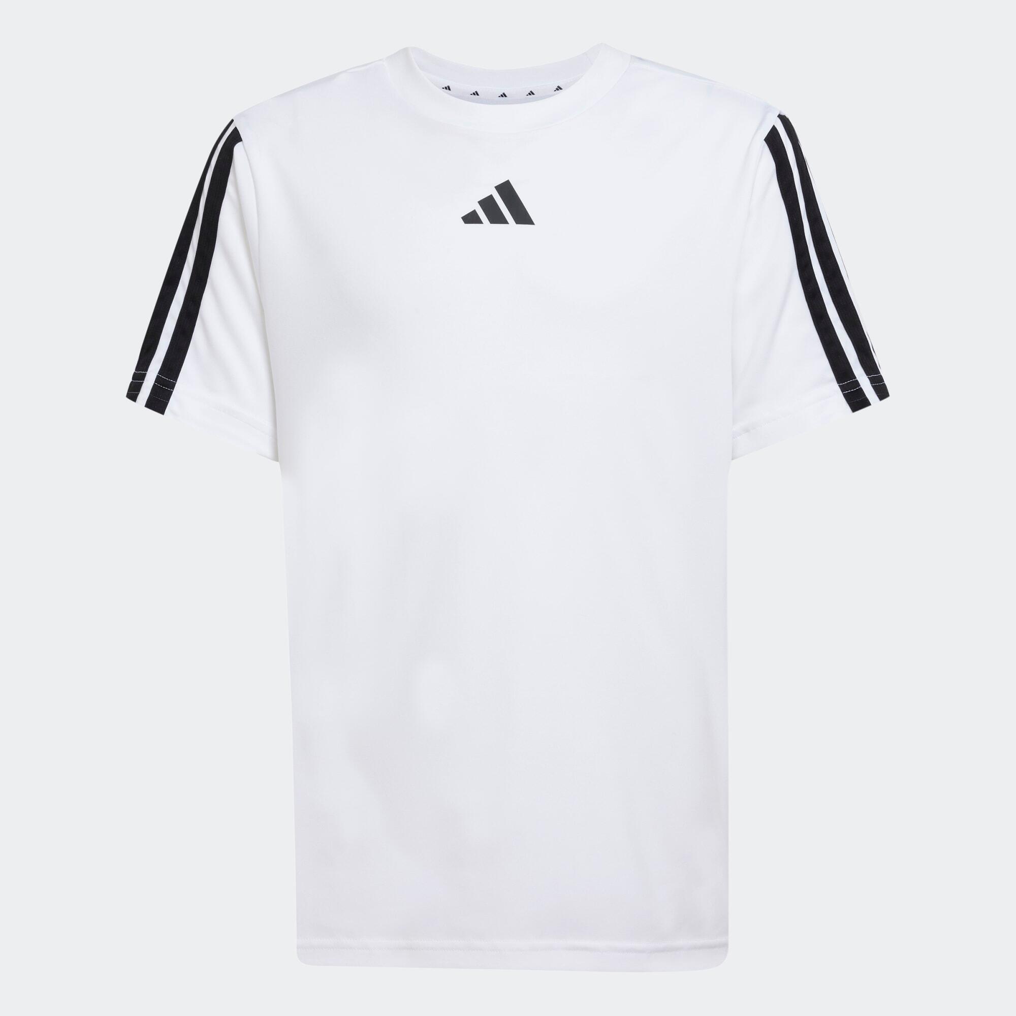 T-shirt bianca ADIDAS bambino regular fit traspirante 8/9