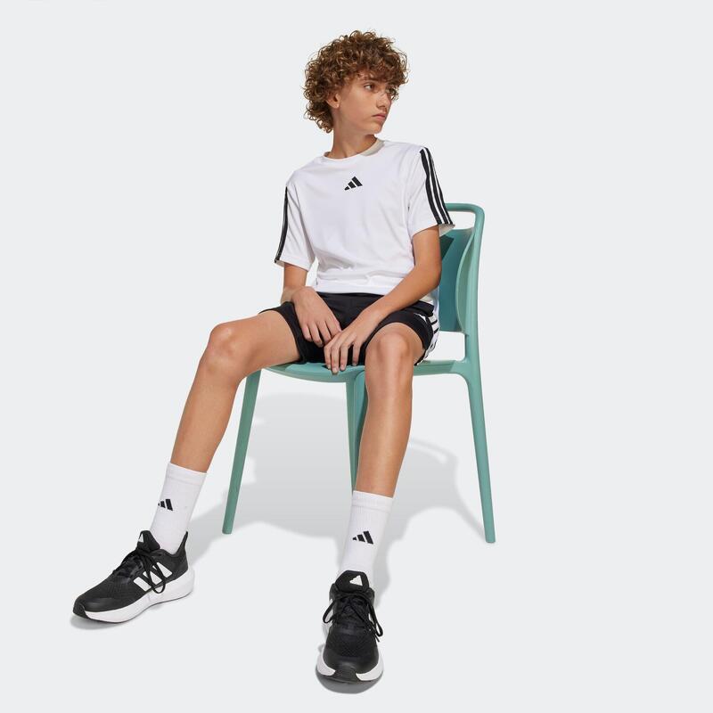 Tricou sport ADIDAS Alb Copii