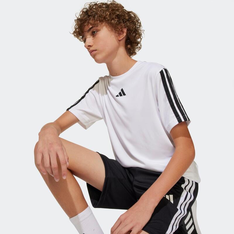 T-shirt de sport enfant, blanc