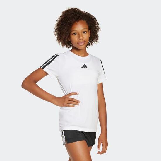 T-shirt de sport fille, blanc
