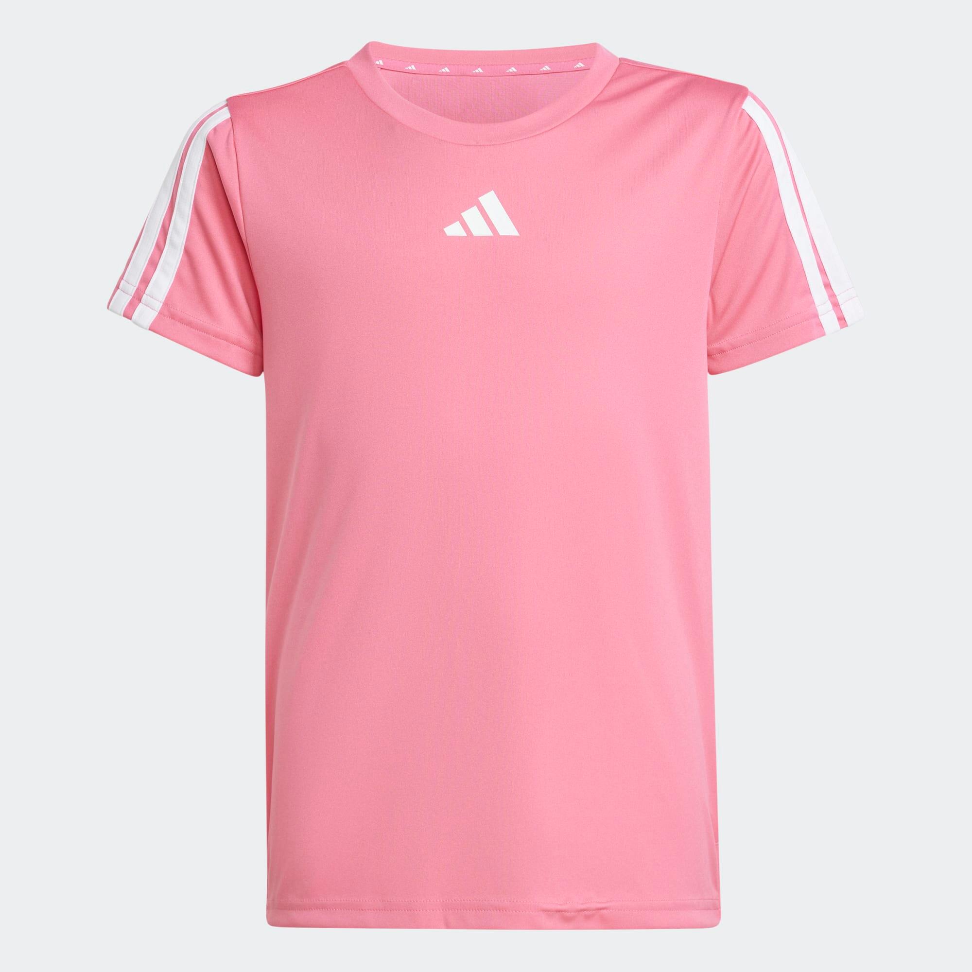 T-shirt ADIDAS bambina ginnastica regular fit traspirante rosa 2/11