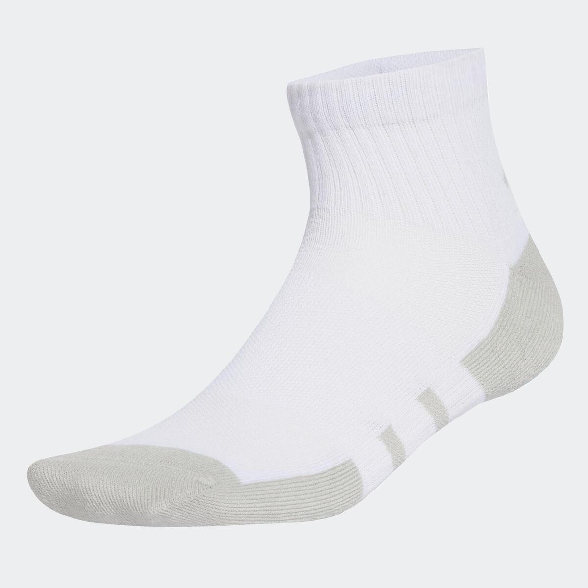 Chaussettes de fitness unisexe, blanche
