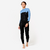Combinaison surf 500 Femme 3/2 Backzip - Noir et bleu