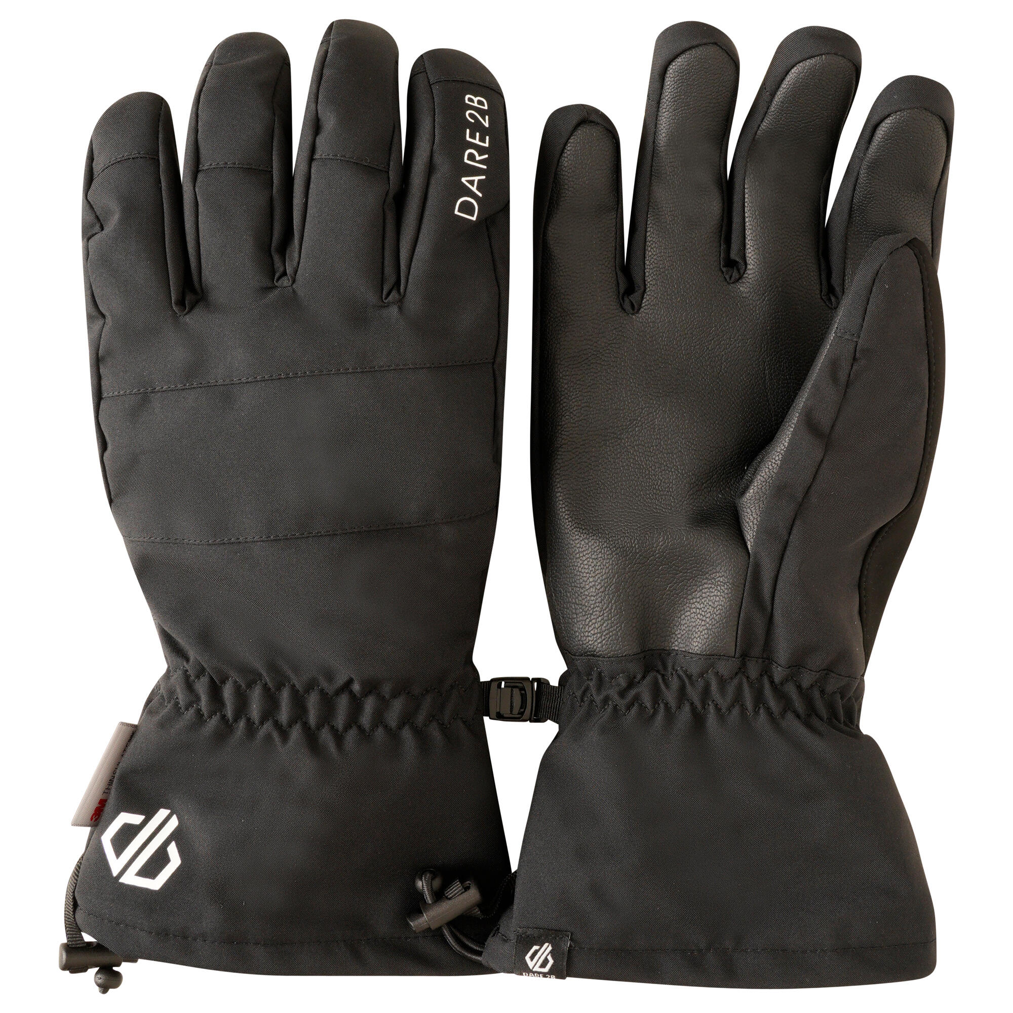 Adult Unisex Waterproof Gloves In Black - Dare 2b Diversity II 2/2
