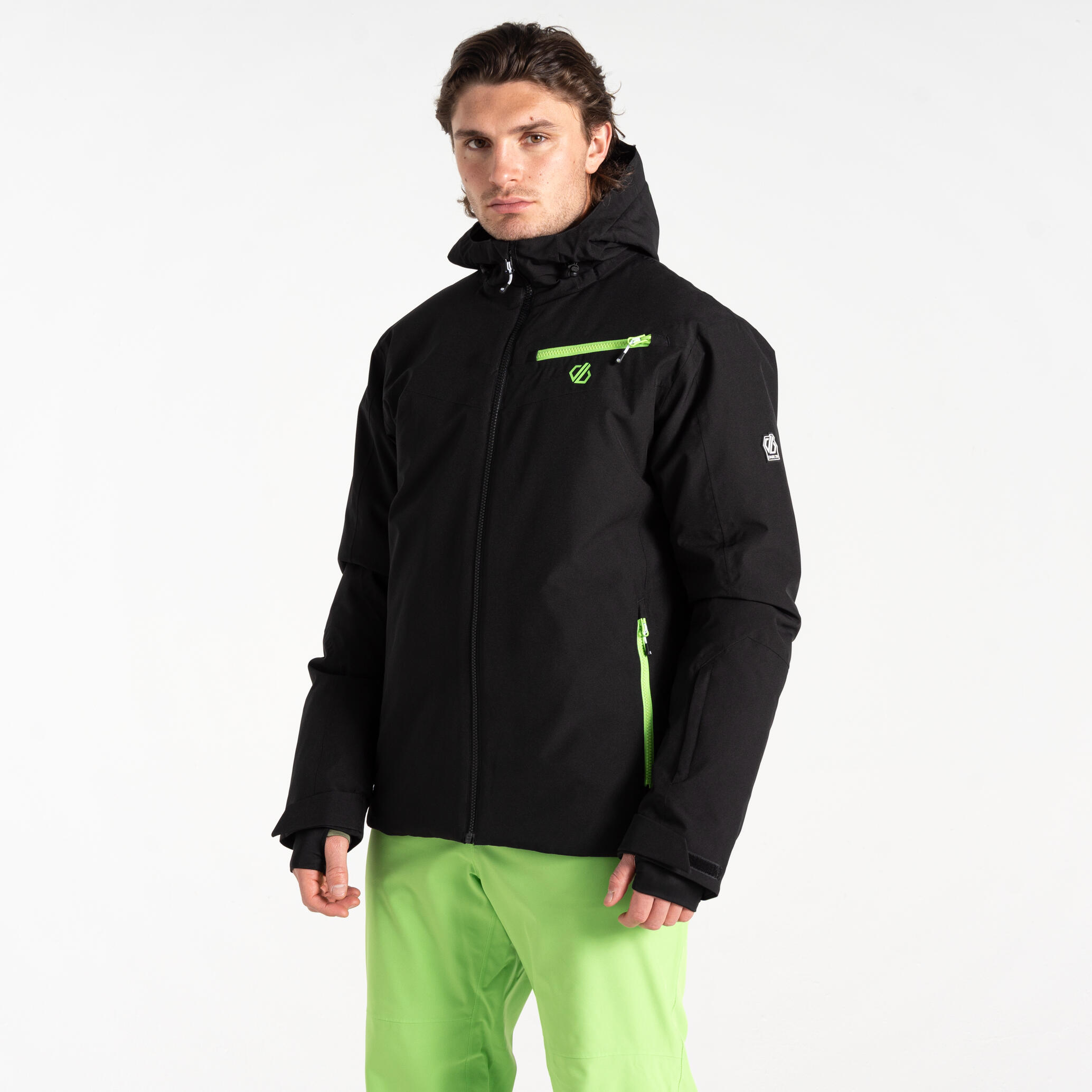 DARE 2B Second Life - Men's Waterproof Ski Jacket In Black - Dare 2b Eagle II - EXCELLENT
