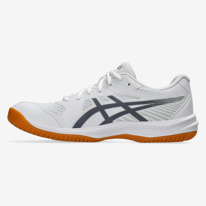 Încălțăminte de handbal Asics upcourt 6 alb adulți 