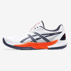 Chaussures de handball Adulte - Asics Powerbreak FF blanc / orange