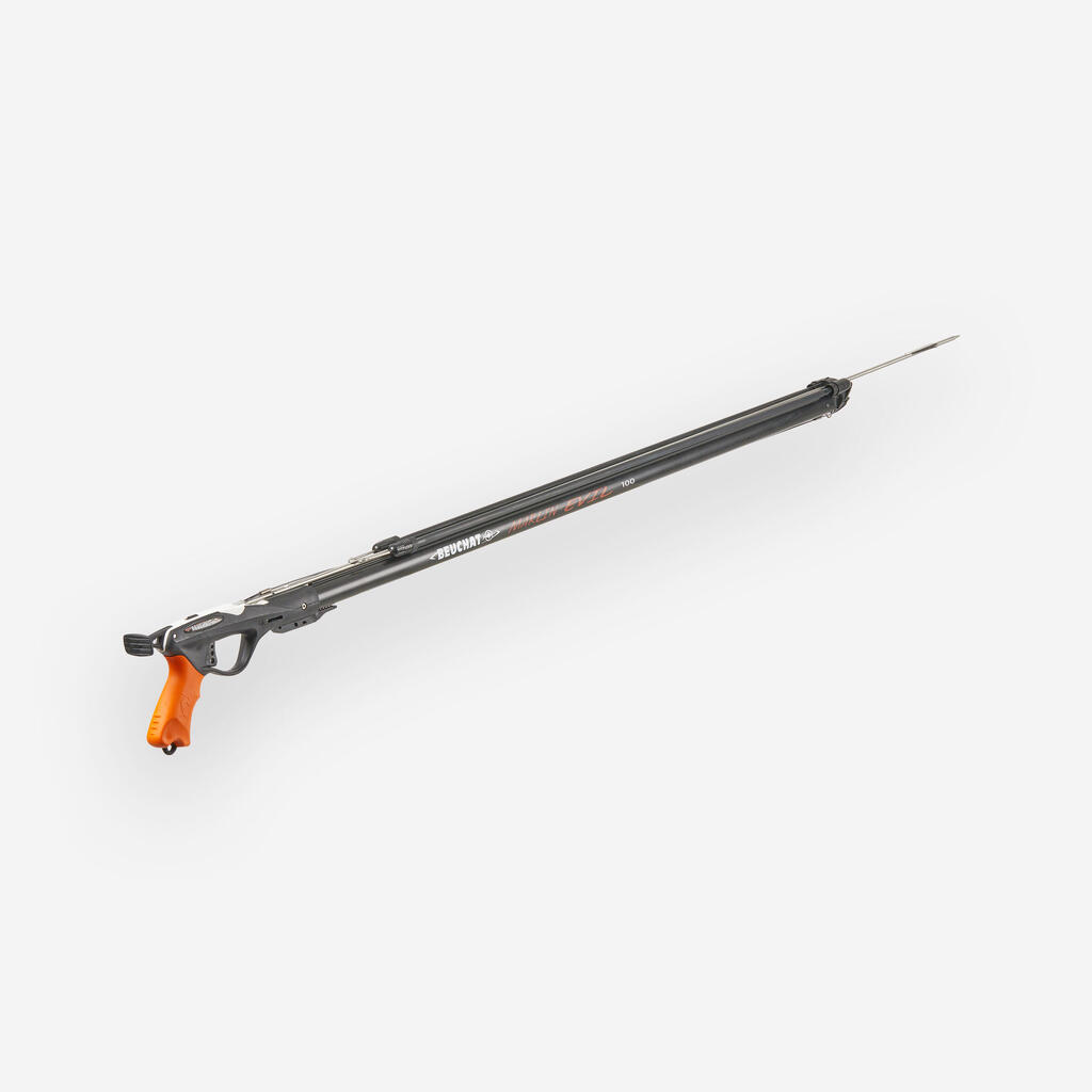Spearfishing speargun - Beuchat Marlin Evil 100 cm closed muzzle
