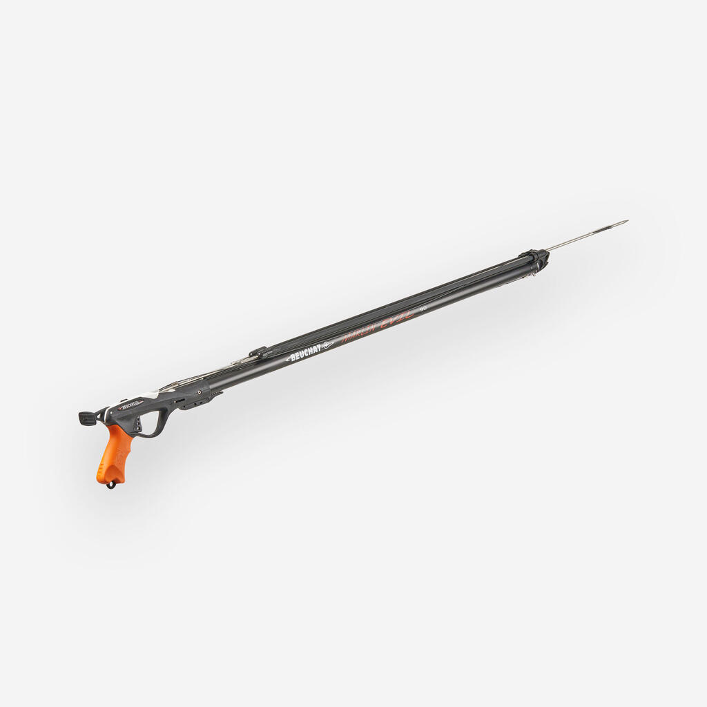 Spearfishing speargun - Beuchat Marlin Evil 90 cm closed muzzle