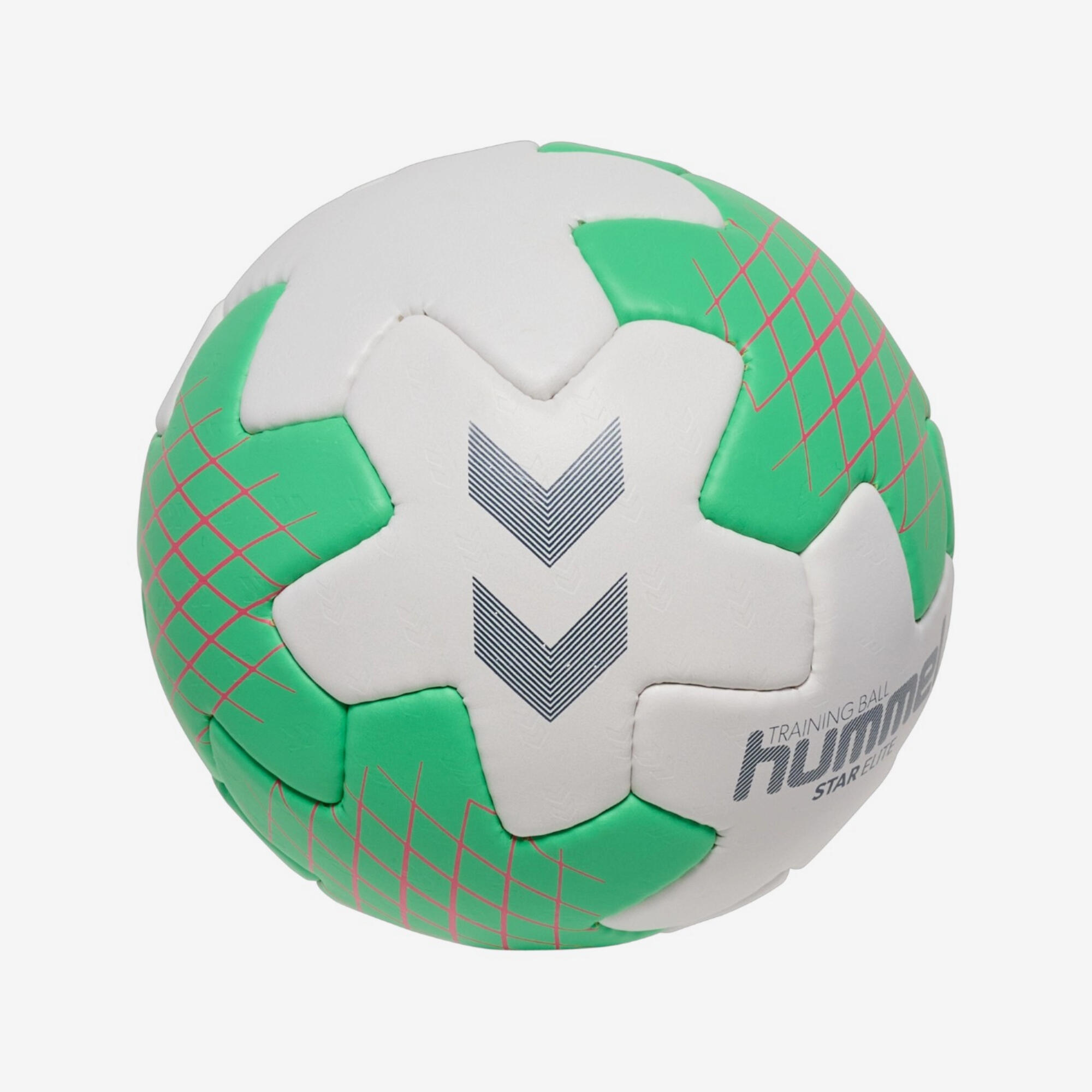 Handball Star Elite Size 2 - White/Green 2/4