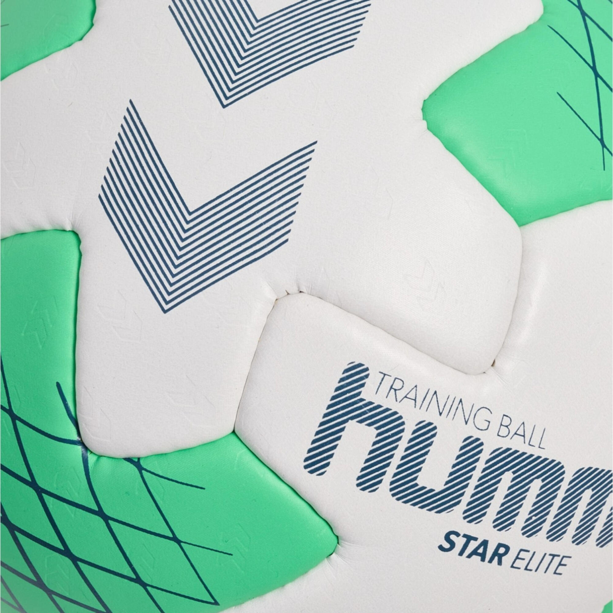Handball Star Elite Size 3 - White/Green 4/4