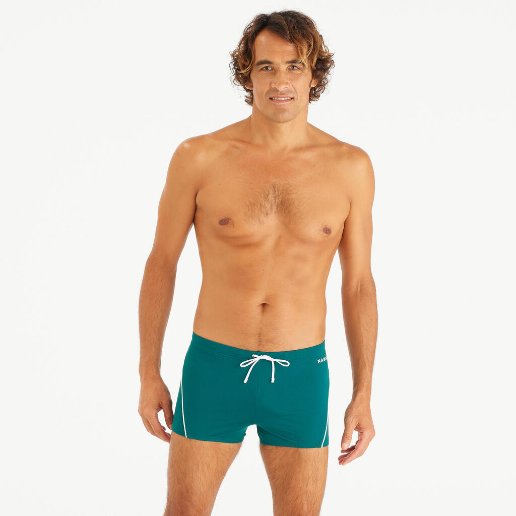 Boxer de bain natation Homme - 100 Plus vert