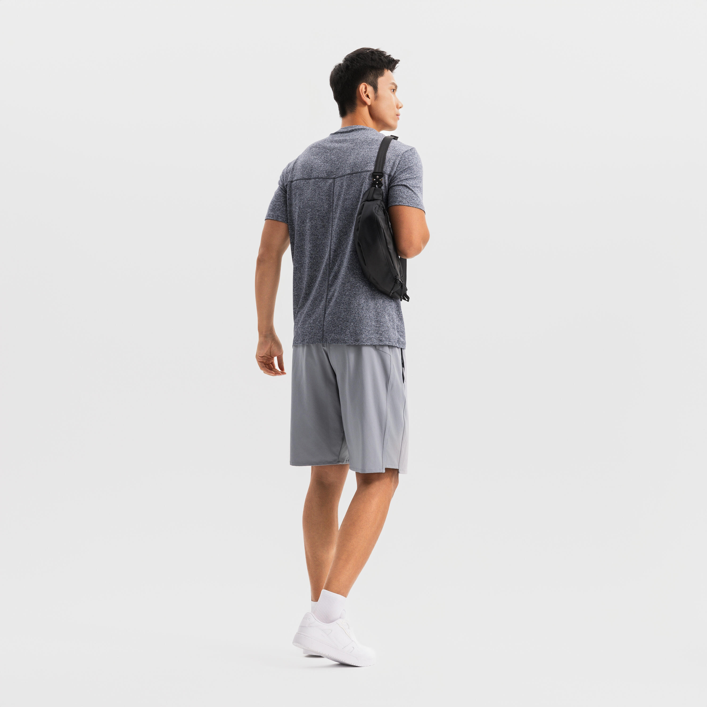 Short de fitness gris para hombre 500 9/9